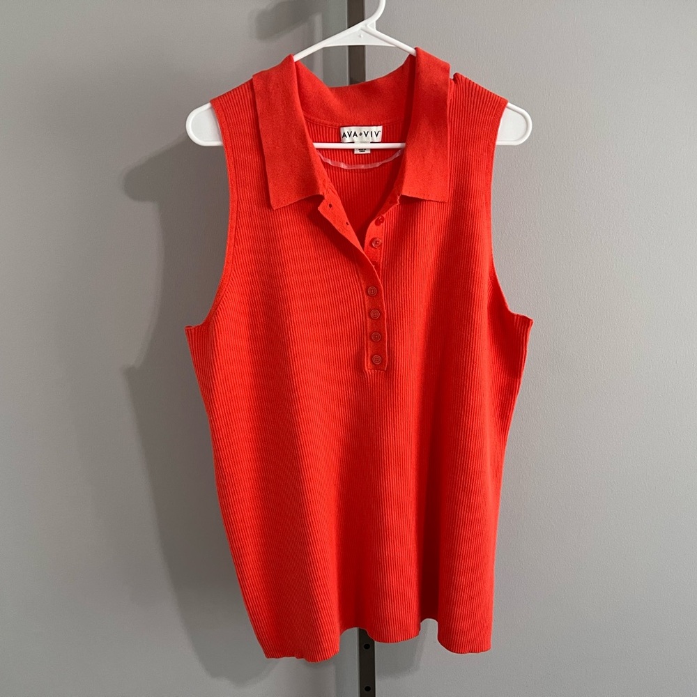 NWOT Ava & Viv Sleeveless Top